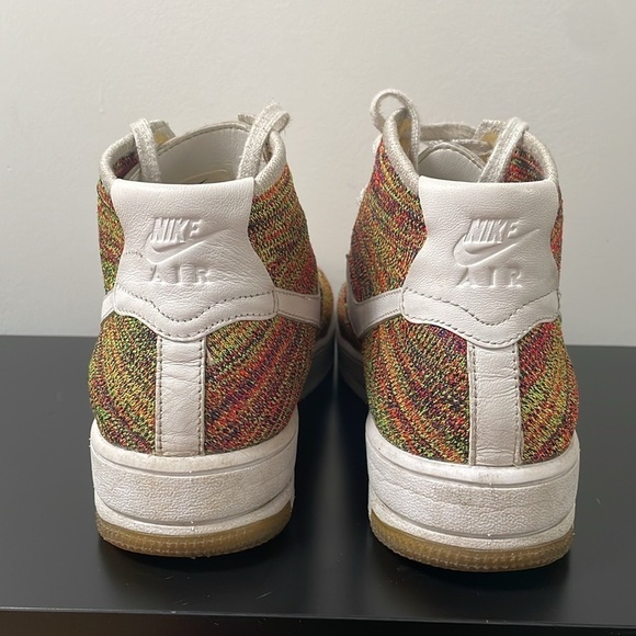 Nike Air Force 1 mid Ultra Flyknit Multi-Color size men’s 8 (41) - Picture 6 of 12